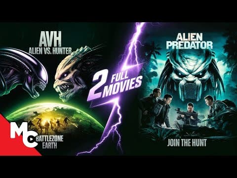 مشاهدة Alien Vs Hunter + Alien Predator | 2 Full Movies | Alien Action Double Movie - FlyCinema