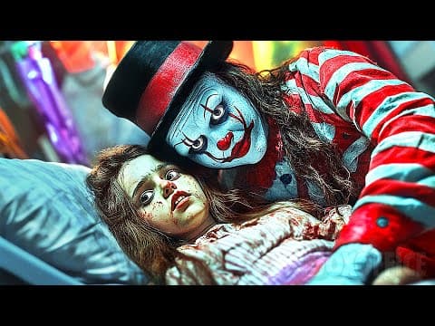 مشاهدة A young girl witnesses her mother being terrorized by a clown | Full Movie - FlyCinema