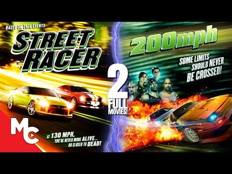 مشاهدة Street Racer + 200 MPH | 2 Full Action Movies | Double Feature - FlyCinema