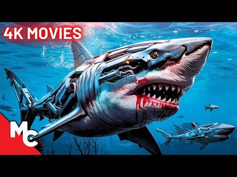 مشاهدة Mega Shark Vs Mecha Shark + Mega Shark Vs Kolossus | 2 Full Action Adventure Movies | Double Feature - FlyCinema
