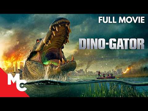 مشاهدة The Prehistoric Monster They Created In A Lab Just Escaped | DinoGator | Full Action Survival Movie - FlyCinema