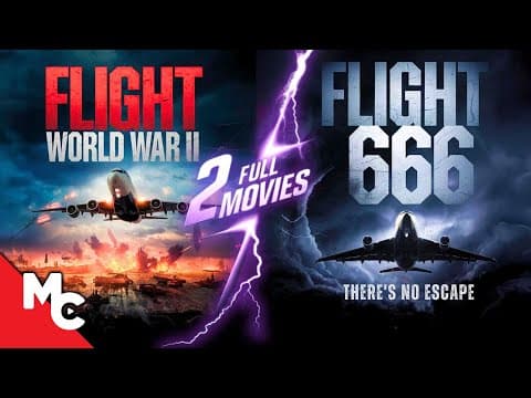 مشاهدة Flight World War 2 + Flight 666 | 2 Full Movies | Action Adventure Double Feature - FlyCinema